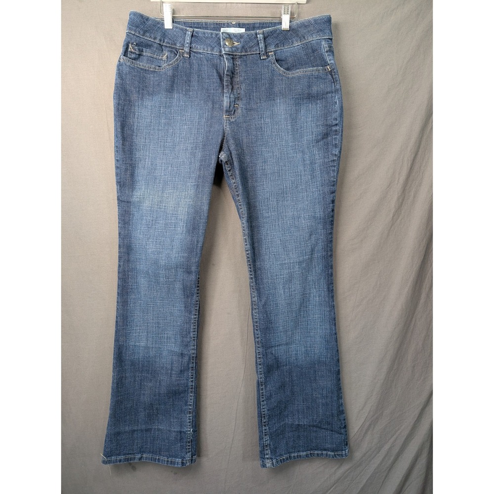 Riders by Lee Mid Rise Bootcut Jeans Blue Size 16 M